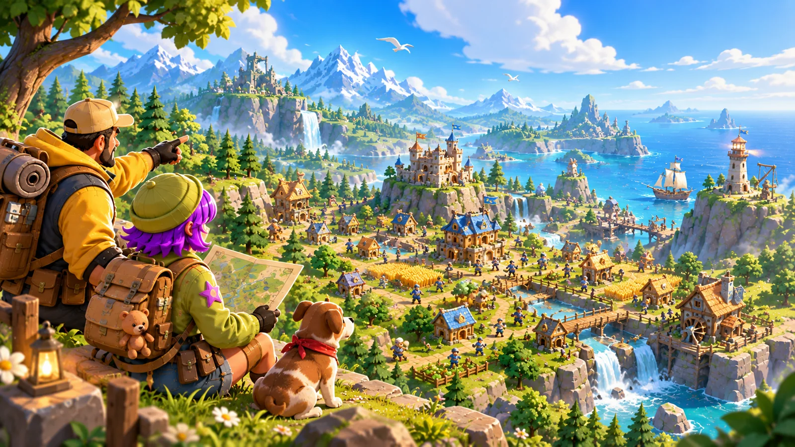 The world you are working toward in Tiles & Survive