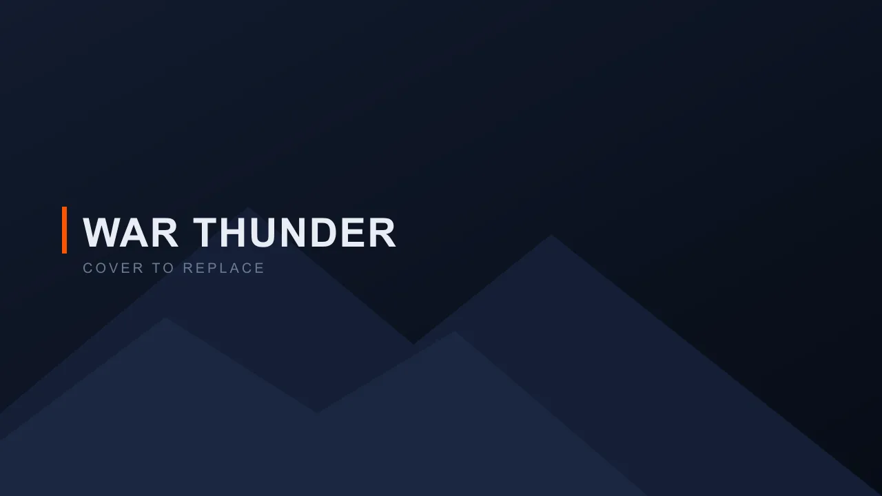 War Thunder cover artwork